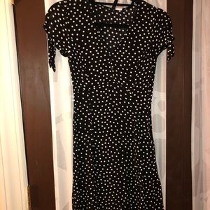 H&M Printed Short Sleeve Dress